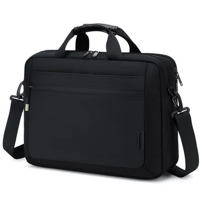 COOLBELL CB-2129 15.6 Inch Laptop Bag Business Briefcase Shockproof Waterproof Messenger Bag - Black