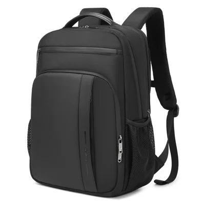 COOLBELL CB-8303 Business Travel Laptop Backpack Wet Dry Separation Dual Shoulder Bag with USB Charging Port - Black