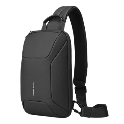 MARK RYDEN MR707 Men Chest Bag Waterproof Oxford Fabric RFID Blocking Anti Theft Crossbody Bag - Black