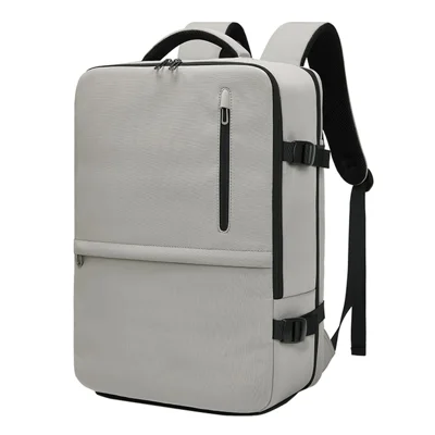 EURCOOL EC-6665 Expandable Oxford Cloth Men Business Backpack Travel Commute 16 Inch Laptop Bag