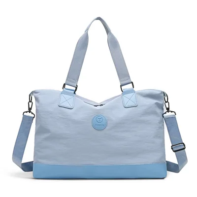 TIANCHENG große, leichte Handtasche Reiseorganizer Umhängetasche für Mütter Krankenhaustasche Kurzreise Duffel für Business / Schwimmen / Yoga - Blau