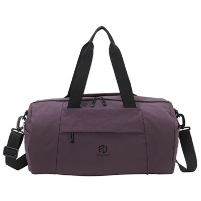 YL-607 Large Capacity Travel Bag Wet Dry Separation Yoga Bag Sports Leisure Fitness Bag Lightweight Training Bag for Outdoor - Purple