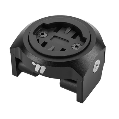 WEST BIKING YP0715104 Support Ordinateur de Vélo Pliant, Collier Large, Démontage Rapide, Alliage d'Aluminium CNC - Noir