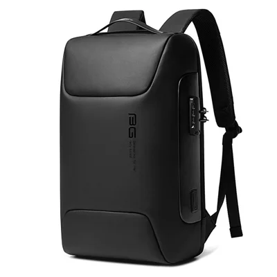 BANGE BG-7216 Men Viagem de Negócios Oxford Polote Bethpack Anti-roto de Laptops Saco de Armazendo - Preto