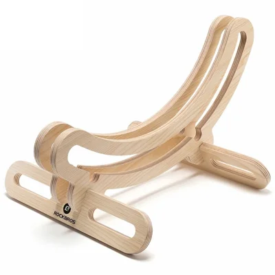 ROCKBROS 27210013001 Bike Rack Stand Indoor Bike Storage Wood Parking Stand for 700C Road Bike