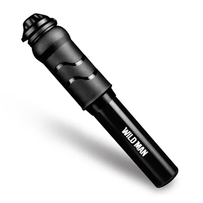WILD MAN GK1 Mini Bike Pump Presta/Schrader Valve Portable 100PSI Pump for Road Mountain Bike - Black