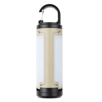 LY23 Foldable Camping Lantern 3-Leaf Design Type-C Rechargeable Hanging Light 6 Brightness Modes