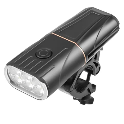 Z-500 For Mountain / Road Bike 1400 Lumen USB Rechargeable Headlight 5 Mode Adjustable IPX4 Waterproof - Black