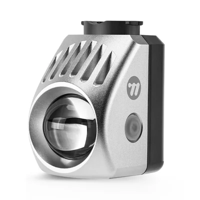 WEST BIKING YP0701504 1600lm Bike Front Light IPX6 Waterproof USB-C Rechargeable LED Headlight - Silver
