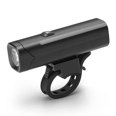 Luce Bici WEST BIKING YP0701507 400 Lumen Impermeabile IP66 Ricaricabile USB-C Luce LED Anteriore per Ciclismo - Nero