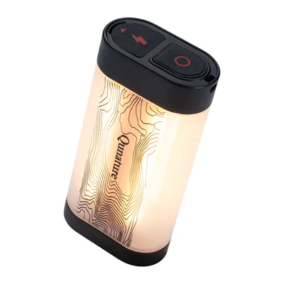 Linterna de Camping Magnética QUNATURE 600202, Luz LED Portátil 500 lm Impermeable IPX4 - Negro