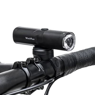 WIND&MOON M03-800 Luce anteriore per bicicletta LED super luminosa tedesca Torcia antiriflesso Bicicletta Sicurezza Lampada per il ciclismo notturno