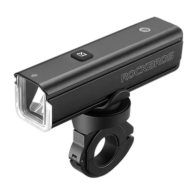 ROCKBROS RHL1500 Faro da Bicicletta per Esterni, Luce Forte per Bicicletta, Fanale di Sicurezza per Ciclismo (Versione Standard)