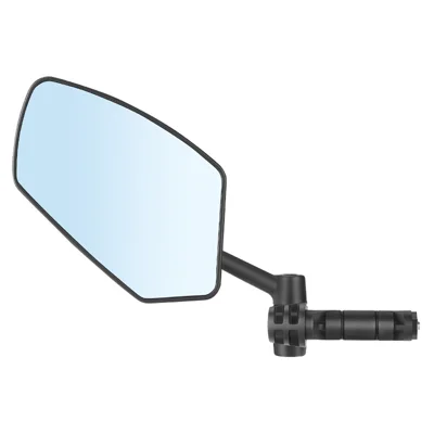 WEST BIKING YP0720048 1Pc Bike Handlebar End Rotatable Rearview Mirror Bicycle Safety Rearview Mirror