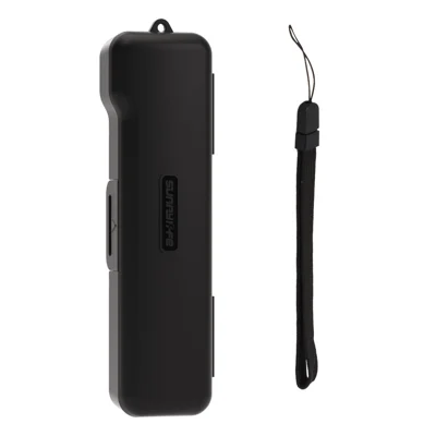 SUNNYLIFE OP3-K981 For DJI Osmo Pocket 3 Protective Case Filters Storage Box with Hand Strap - Black