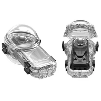 For Insta360 X5 Action Camera Waterproof Case Invisible Diving Housing Compatible with Magnetic Quick Release Mount
