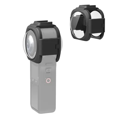 PULUZ PU599B For Insta360 ONE RS 1-Inch 360 Edition Lens Protector High Transparency Shockproof PC Lens Cover