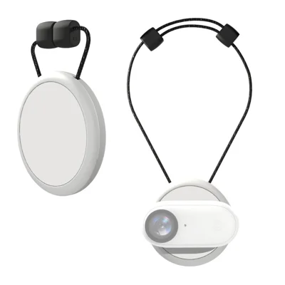 PULUZ PU889W For Insta360 GO 3 Thumb Camera Magnetic Lanyard Hands-Free Shooting Neck Mount