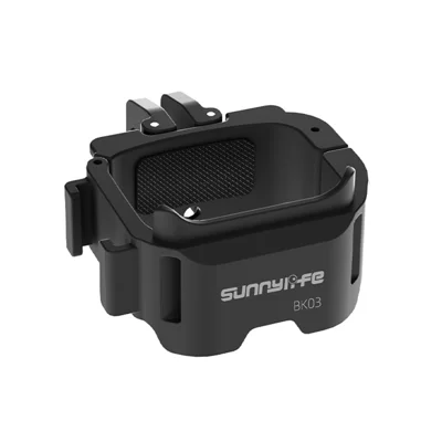 SUNNYLIFE OP3-BK03 For DJI Osmo Pocket 3 Quick Release Expansion Frame Dual Adapter Mount - Black