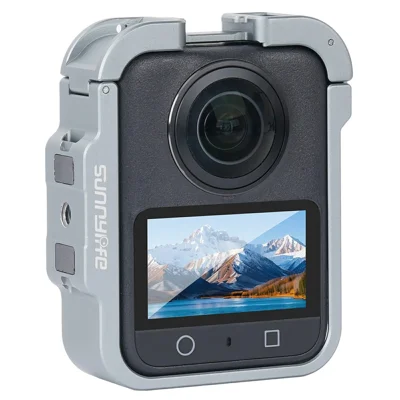 SUNNYLIFE OS-BK040 For DJI Osmo 360 Metal Frame Cage Vertical / Horizontal Shooting Camera Protective Cover