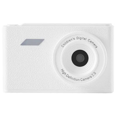 Câmera Digital Retrô Z008 96MP 1080P CCD Zoom Digital 8X Câmera Mini Foco Automático - Branco