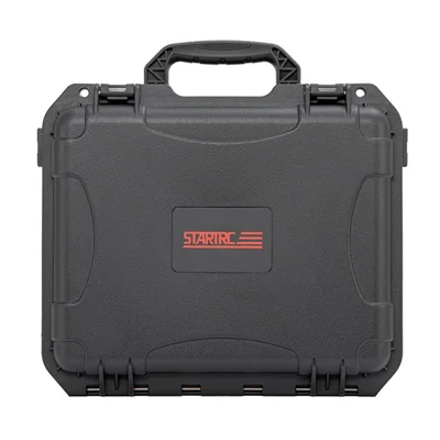 STARTRC pour DJI Osmo Action 6 Étui de protection antichoc Boîte de rangement étanche double couche - Gris foncé