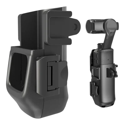 Protezione per Insta360 Luna Ultra / Luna Pro Custodia in Plastica Completa con Attacco Cold Shoe e Filettatura 1/4 Pollici - Nero