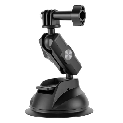 TELESIN TE-SUC-012 Action Camera Car Mount Universal Strong Suction Cup Phone Holder Set with Cell Phone Clip
