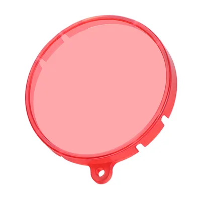 Diving Lens Filter for Insta360 Go 3 Camera Diving Case Waterproof Shell ABS Lens Filter - Red