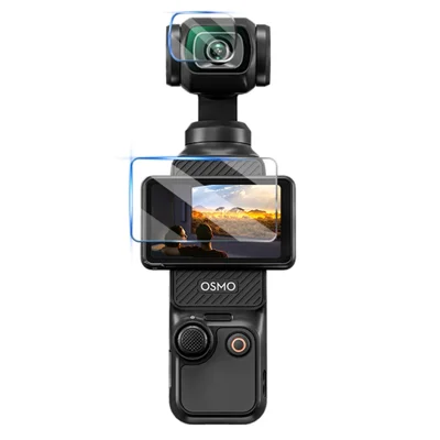STARTRC 1132533 2 Ensembles pour DJI Osmo Pocket 3 Caméra Lentille + Écran Protecteurs en Verre Trempé