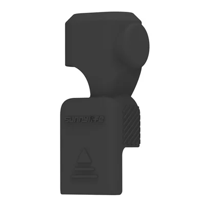 SUNNYLIFE OP3-BHT746 For DJI Osmo Pocket 3 Silicone Case Protector PTZ Camera Screen Lens Protective Cover - Black