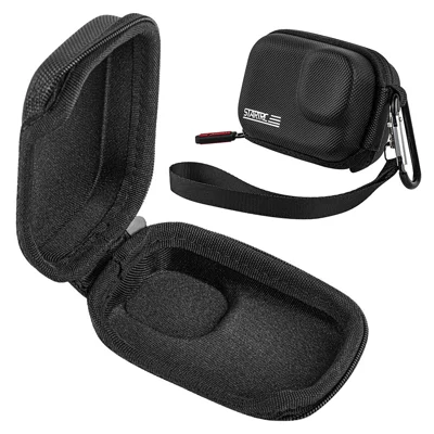 STARTRC 1130256 Sac de rangement en cuir PU étanche pour appareil photo de sport, compatible avec un trépied / perche de selfie