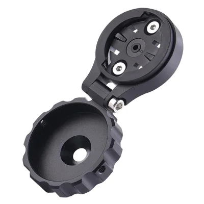 Bike Computer Mount for Apple AirTag / Huawei Tag Holder Road Bike Stem Cap Speedometer Extension Bracket