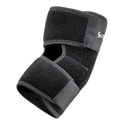 SURECOOL 5025 1Pc Open Elbow Support SBR + Polyester Fiber Compression Strap for Basketball Volleyball Badminton