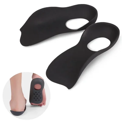062 One Pair Arch Support Shoe Insoles for Plantar Fasciitis Relief, Over Pronation Insoles, Orthotic Inserts for Women and Men, Shoe Insoles for High Arch, Flat Feet, Foot Pain - M
