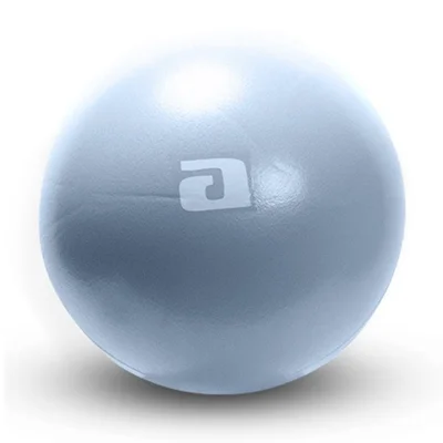 AMYUP Mała Piłka Pilates 25 cm Mini Piłka Treningowa Piłka do Ćwiczeń Piłka do Jogi Piłka do Treningu Obręczy Brzusznej Przeciw Wybuchowi dla Początkujących - Niebieska
