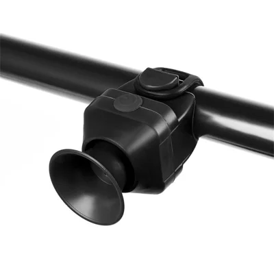 Bicycle Bell Electric Horn Waterproof High Decibel Rechargeable Mini Bike Horn - Black
