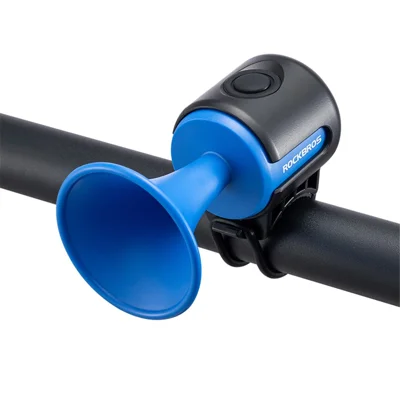ROCKBROS EH-2 Buzina Eletrônica de Bicicleta 120dB Grande Potência Alarme de Segurança para Bicicleta - Azul