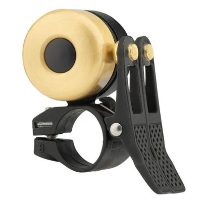 ROCKBROS 2019-1BB Campainha de Liga de Cobre para Bicicleta Montanha Estrada Bicicleta Som Forte Metal Chifre - Dourado