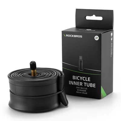 ROCKBROS LKNT-01 29 x 1.90/2.35 inch Butyl Rubber Bicycle Inner Tube Schrader / Presta Valve for Mountain Biking - Schrader Valve