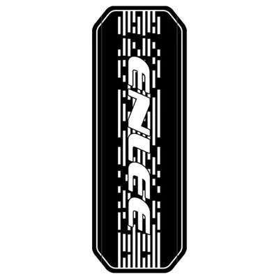 ENLEE E22101 Mountain Bike Down Tube Protector Bicycle Frame Bottom PP5 Anti-Scratch Patch - 01