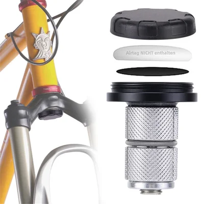 103264-3 For AirTag Bike Hidden Mount Hidden Protective Case Front Fork Down Tube Bracket Expansion Lock
