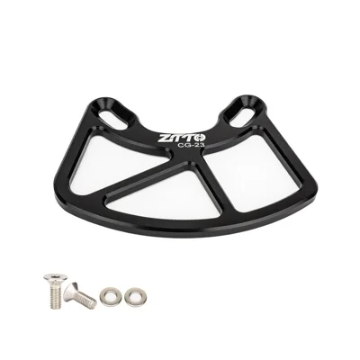 ZTTO Alloy MTB Bike Chain Guide Bicycle Chain Guard 22T-46T Chainring Protector - CG23 Black