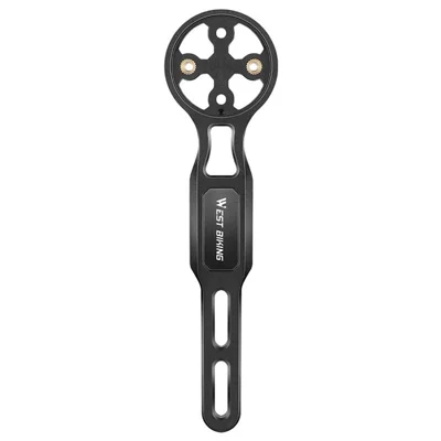 WEST BIKING YP0719405 Bicycle Computer Extension Bracket Bike Integrated Handlebar Speedometer Headlight Holder