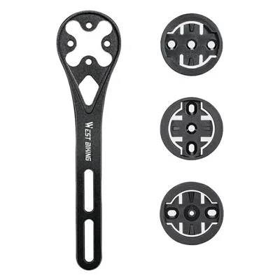 WEST BIKING YP0719400 Aluminum Alloy Bicycle Computer Mount Extension Bracket
