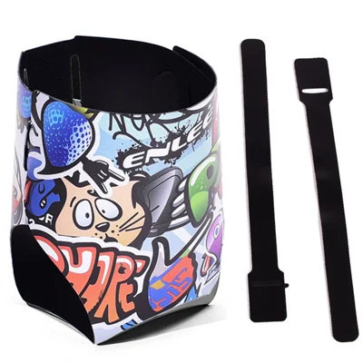 Suporte para Garrafa de Água para Bicicleta ENLEE, Estilo Grafite, Resistente a Choques, para Bicicleta de Montanha, Bicicleta Elétrica e Scooter