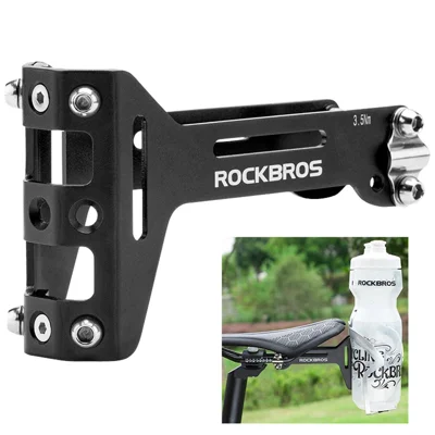 ROCKBROS 31210003001 Porta Bottiglie da Bicicletta Supporto Sella Facile da Installare Gabbia per Biciclette