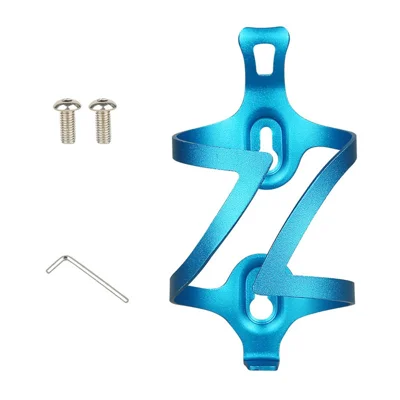 JUNSUNMAY BH002 Gaiola de Garrafa de Bicicleta de Liga de Alumínio MTB Bike Cycling Bottle Holder - Azul