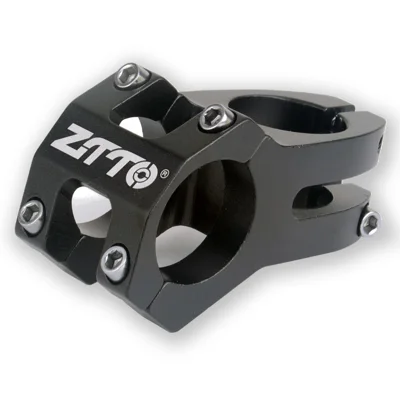 ZTTO Aluminum Alloy Speed Down Road Bike Front Fork Stem Bicycle Handlebar Stem - Black