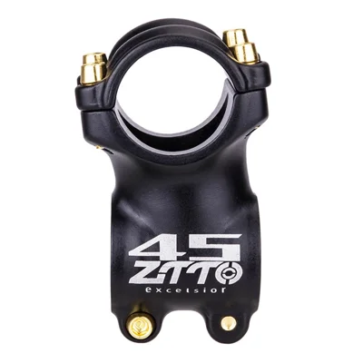 ZTTO Bike Handlebar Stem ±7 Degrees Aluminum Alloy Road Mountain Bicycle Stem Riser - Black